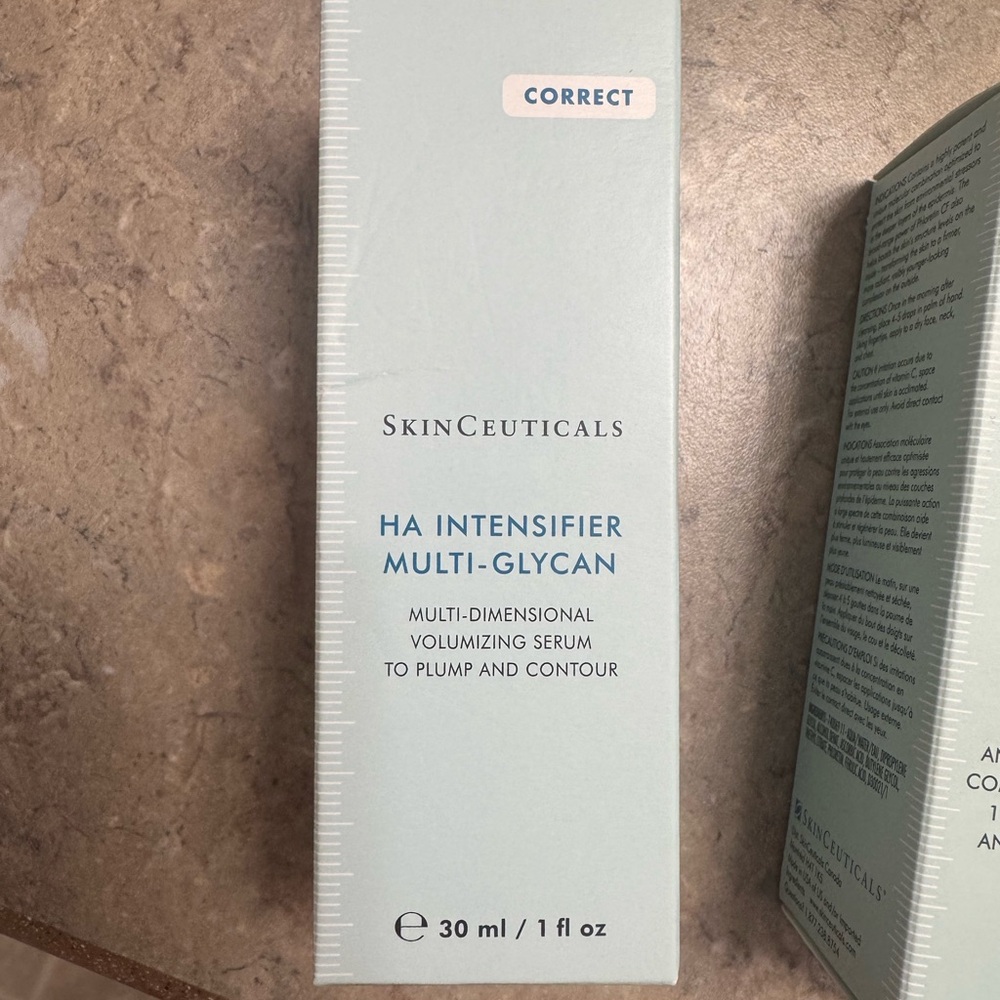 SkinCeuticals HA Intensifier Serum in Blue and Cream